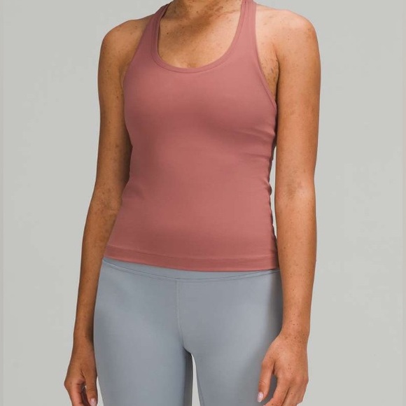 Lululemon Cool Racerback Tank *Shorter Length, Size 6, Spiced Chai - Picture 1 of 5